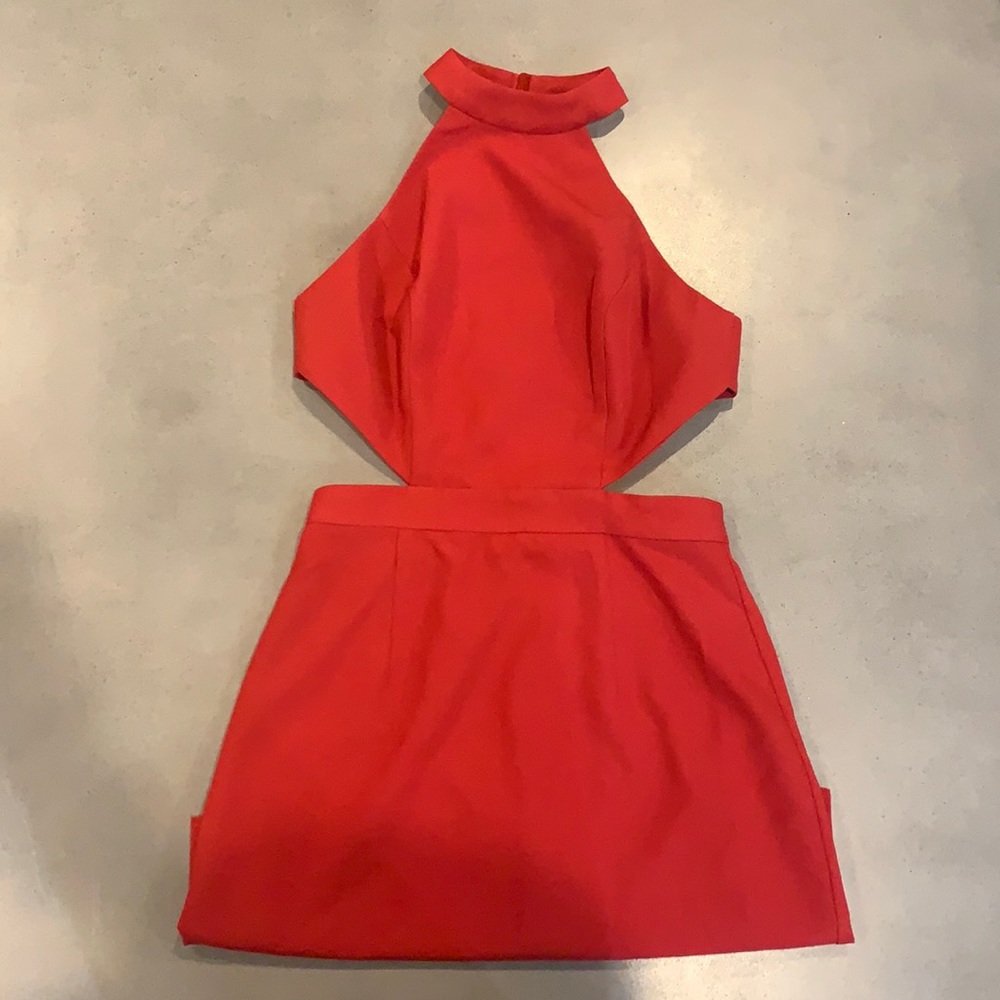 Red dress
